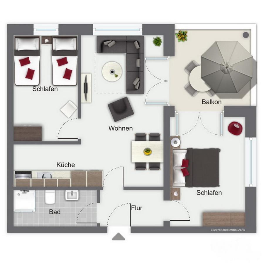 בולטנהאגן Duenenblick Wohnung 09 מראה חיצוני תמונה